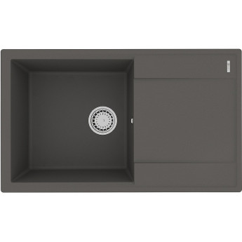 Кухонная мойка LEMARK IMANDRA 840 серый шёлк 9910035